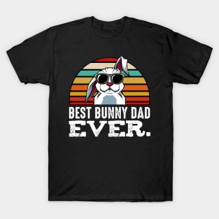 Best Bunny Dad Ever - Floppy Eared Father's Day T-Shirt